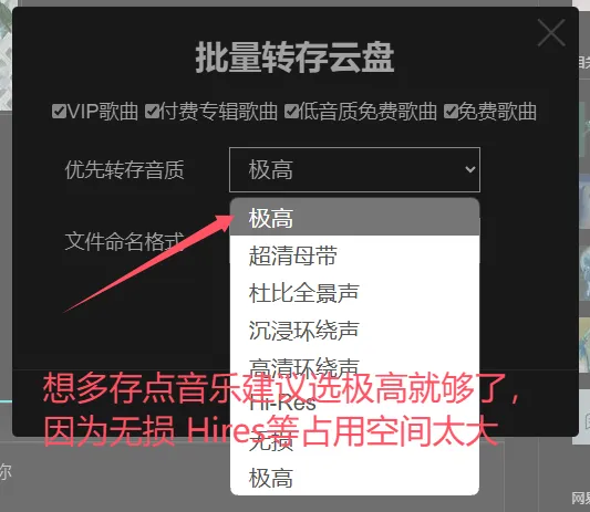 图片[5]-【油猴脚本】网易云音乐云盘-丸子酱